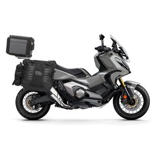 Kompletní sada sedlových brašen SHAD TERRA TR40 a  černého hliníkového 37L topcase, včetně montážní sady SHAD HONDA X-ADV 750