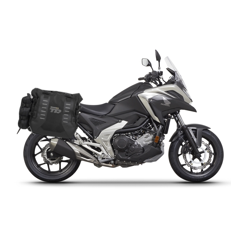 Kompletní sada bočních adventure brašen SHAD TERRA TR40, včetně montážní sady SHAD HONDA NX 750 X 2021-
