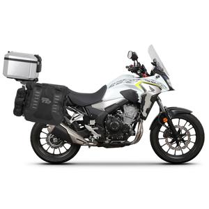Kompletní sada sedlových brašen SHAD TERRA TR40 a hliníkového 48L topcase, včetně montážní sady SHAD HONDA CB 500 X