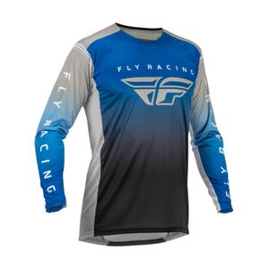 Motokrosový dres FLY Racing Lite 2023 modro-šedo-černý výprodej