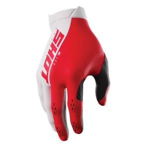 Motokrosové rukavice Shot Lite bílo-červené výprodej