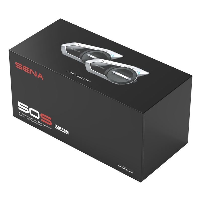 Sada 2 ks Bluetooth Intercom handsfree headset SENA 50S