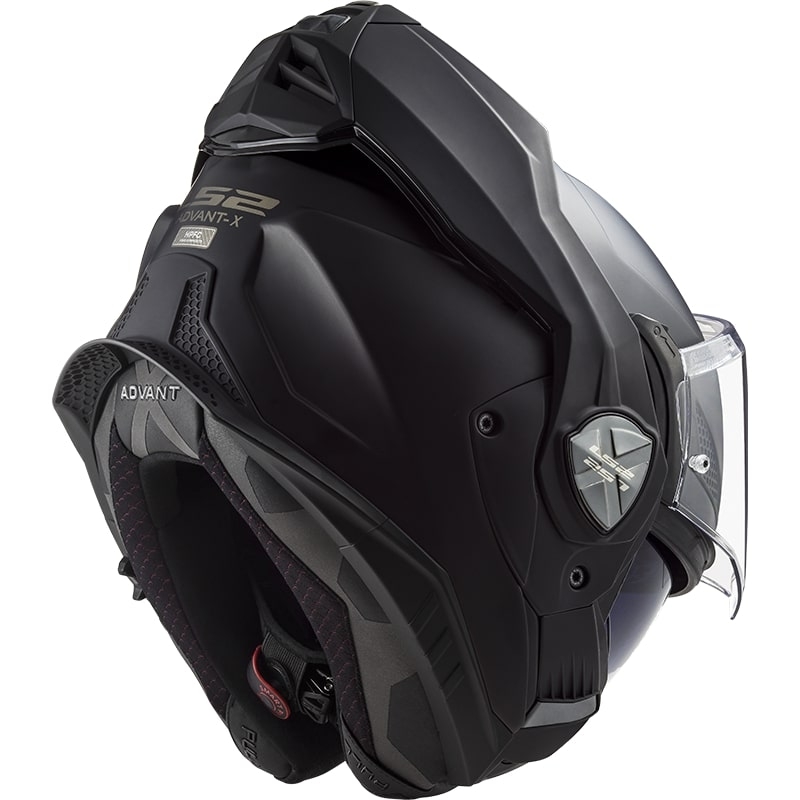 Překlápěcí přilba na motorku LS2 FF901 Advant X Solid černá matná