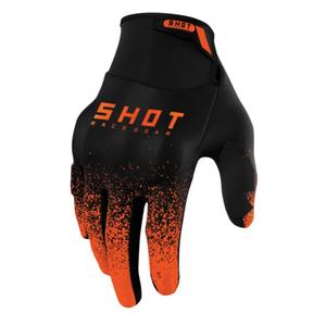 Motokrosové rukavice Shot Drift Edge 2.0 černo-oranžové
