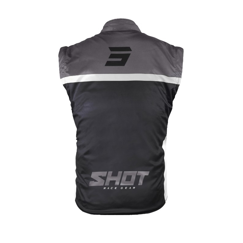 Softshellová vesta Shot Bodywarmer Lite 2.0 černo-bílá výprodej