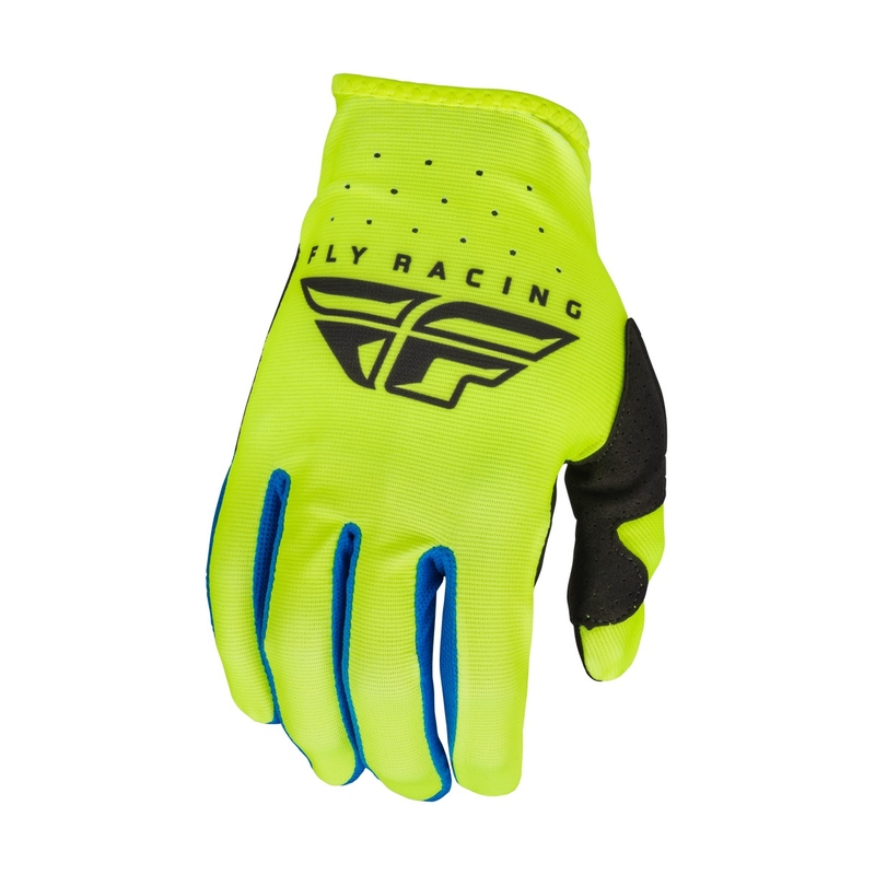 Dětské motokrosové rukavice FLY Racing Lite 2023 fluo žluto-černé