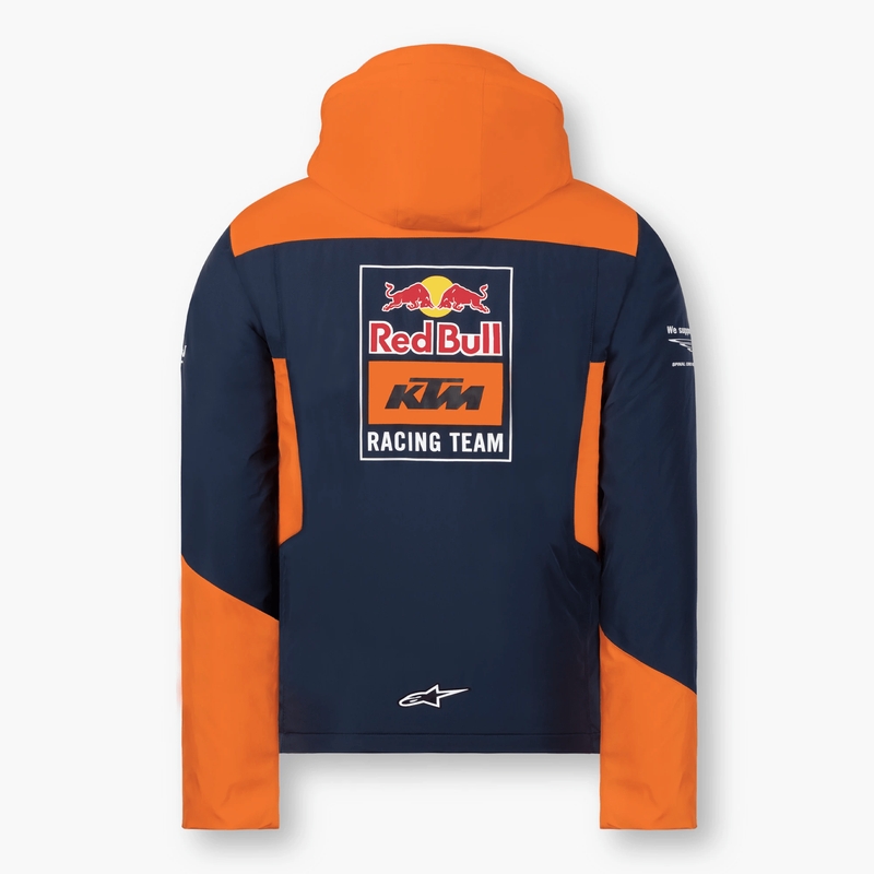 Bunda KTM Red Bull Winter modro-oranžová