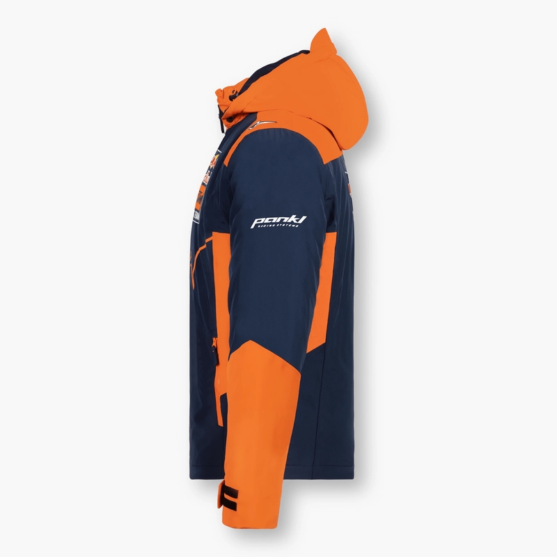 Bunda KTM Red Bull Winter modro-oranžová