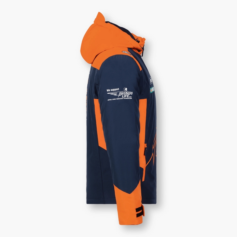 Bunda KTM Red Bull Winter modro-oranžová