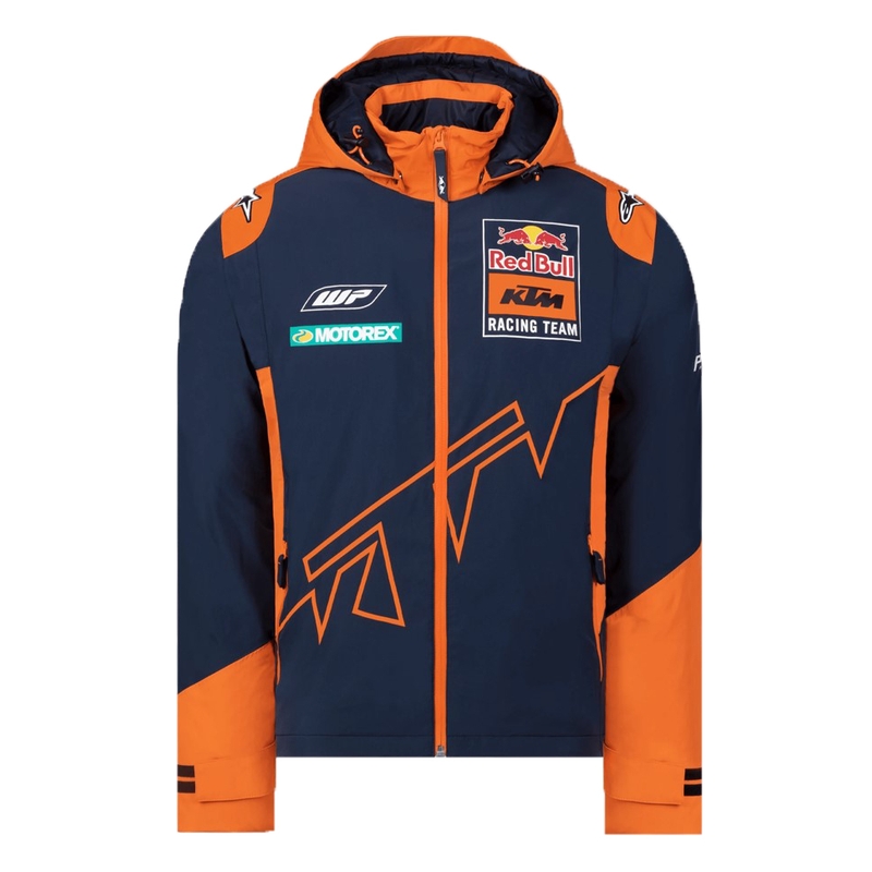 Bunda KTM Red Bull Winter modro-oranžová