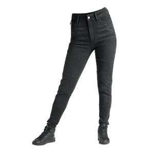 Dámské jeansy na motorku PANDO MOTO Kusari Cor 01 černé výprodej