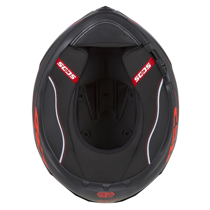 Integrální přilba na motorku Cassida Integral GT 2.1 Flash černo-červeno-šedá