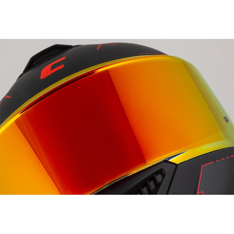 Integrální přilba na motorku Cassida Integral GT 2.1 Flash černo-červeno-šedá