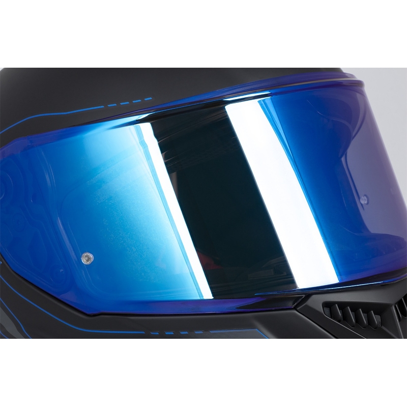 Integrální přilba na motorku Cassida Integral GT 2.1 Flash černo-modro-šedá