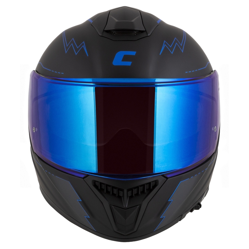 Integrální přilba na motorku Cassida Integral GT 2.1 Flash černo-modro-šedá
