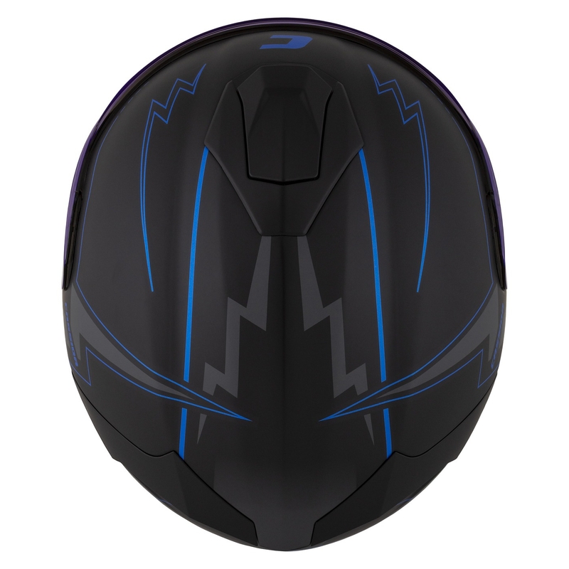 Integrální přilba na motorku Cassida Integral GT 2.1 Flash černo-modro-šedá