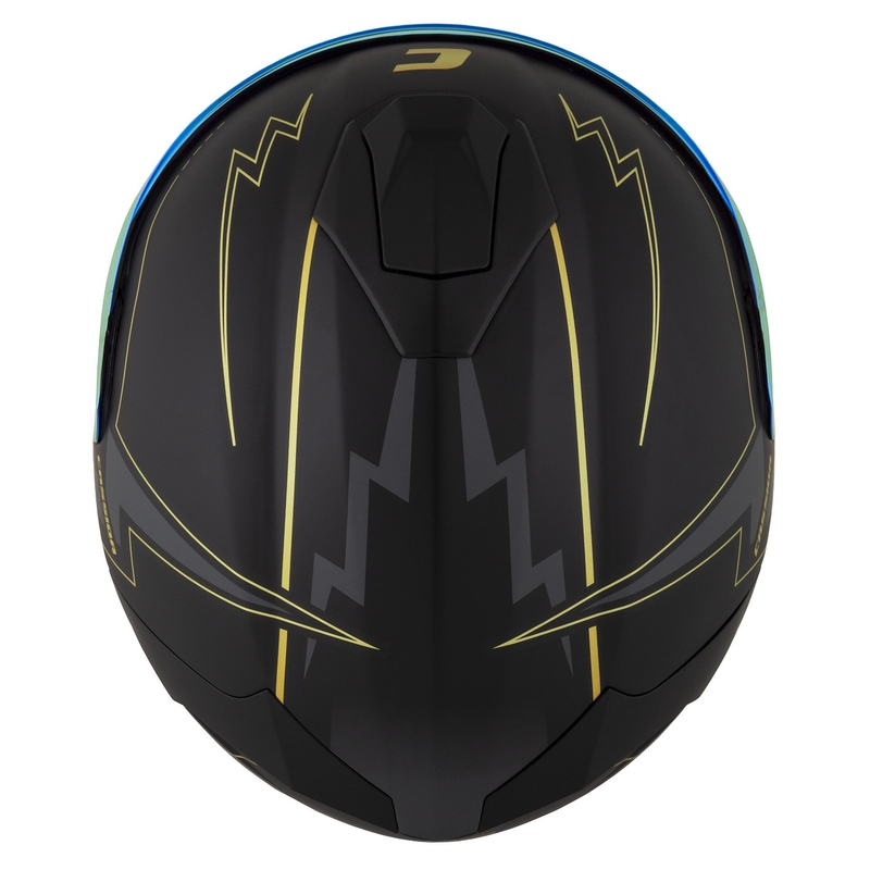 Integrální přilba na motorku Cassida Integral GT 2.1 Flash černo-zlato-šedá