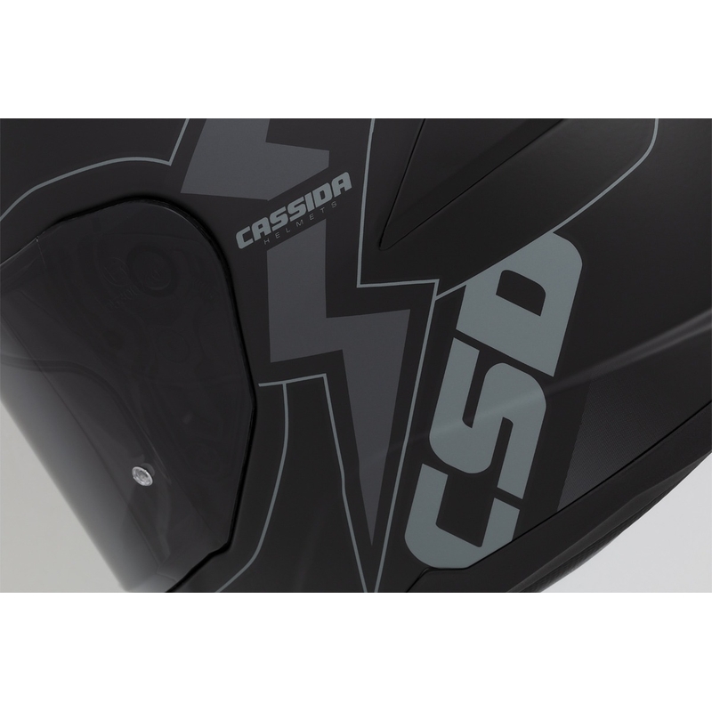 Integrální přilba na motorku Cassida Integral GT 2.1 Flash černo-šedá