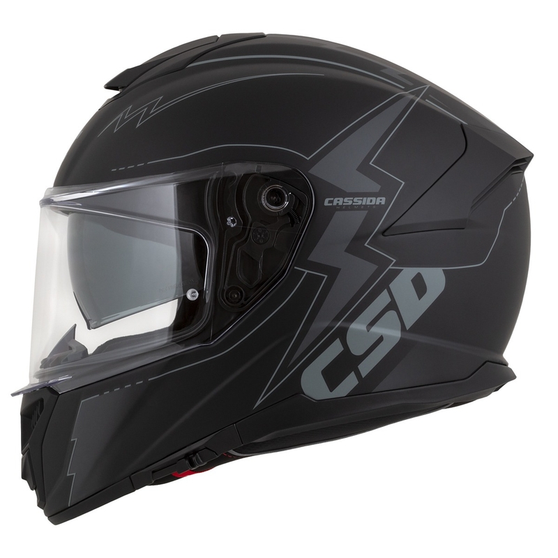 Integrální přilba na motorku Cassida Integral GT 2.1 Flash černo-šedá