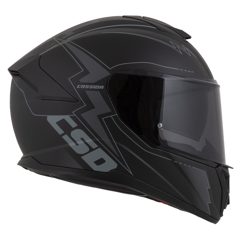 Integrální přilba na motorku Cassida Integral GT 2.1 Flash černo-šedá