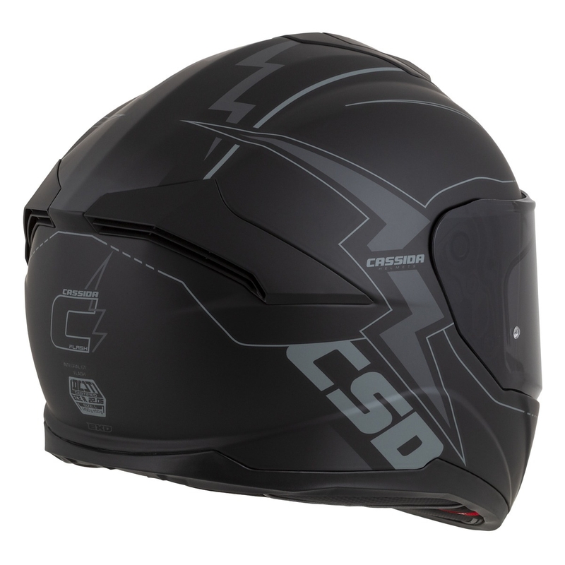 Integrální přilba na motorku Cassida Integral GT 2.1 Flash černo-šedá