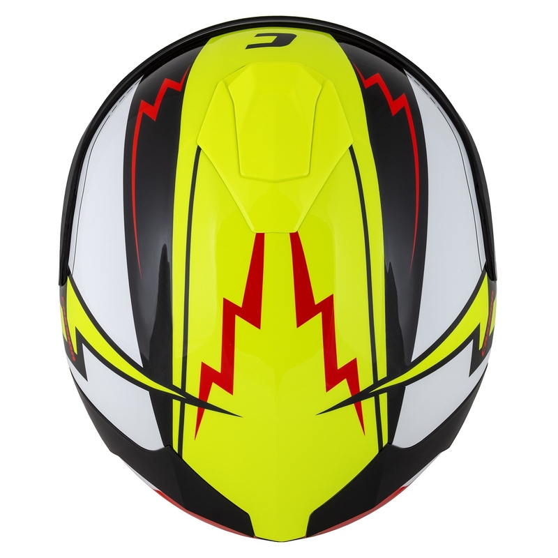 Integrální přilba na motorku Cassida Integral GT 2.1 Flash fluo žluto-červeno-černo-bílá