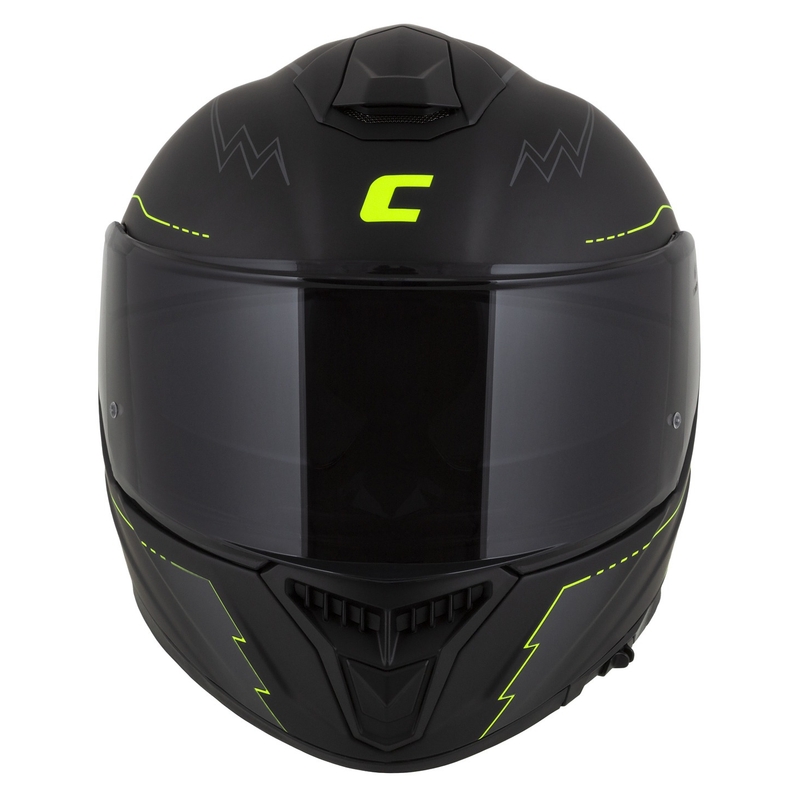 Integrální přilba na motorku Cassida Integral GT 2.1 Flash černo-fluo žluto-šedá