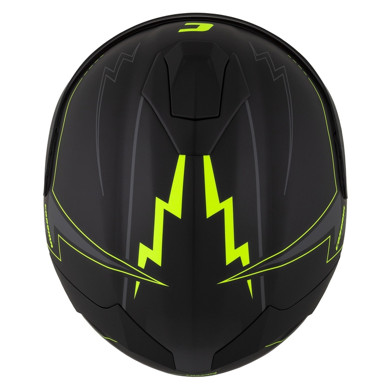 Integrální přilba na motorku Cassida Integral GT 2.1 Flash černo-fluo žluto-šedá