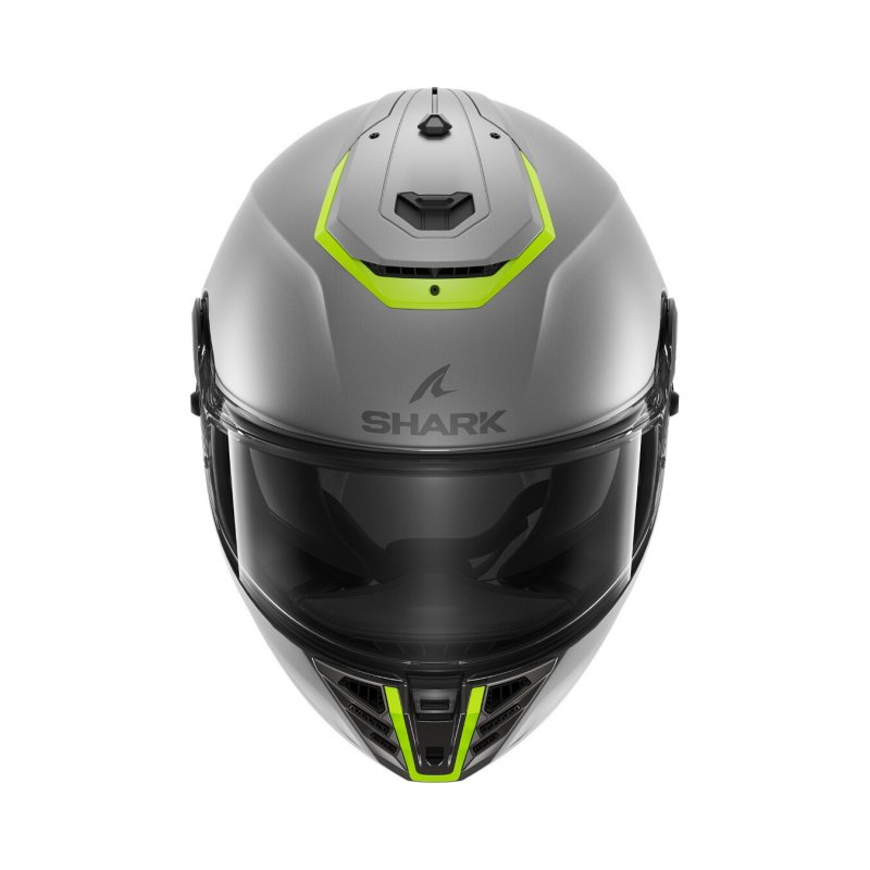 Integrální přilba na motorku SHARK SPARTAN RS Blank SP šedo-fluo žlutá