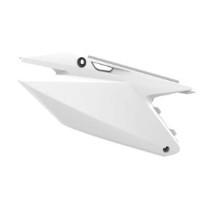 Boční číslové tabulky POLISPORT (pár) bílá