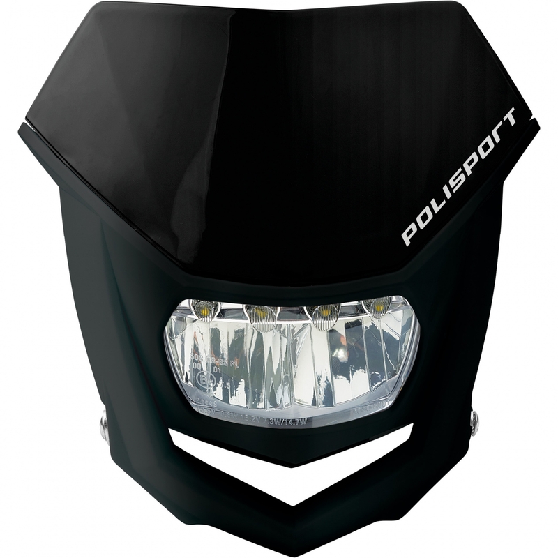 Světlomet POLISPORT HALO LED Black/Black