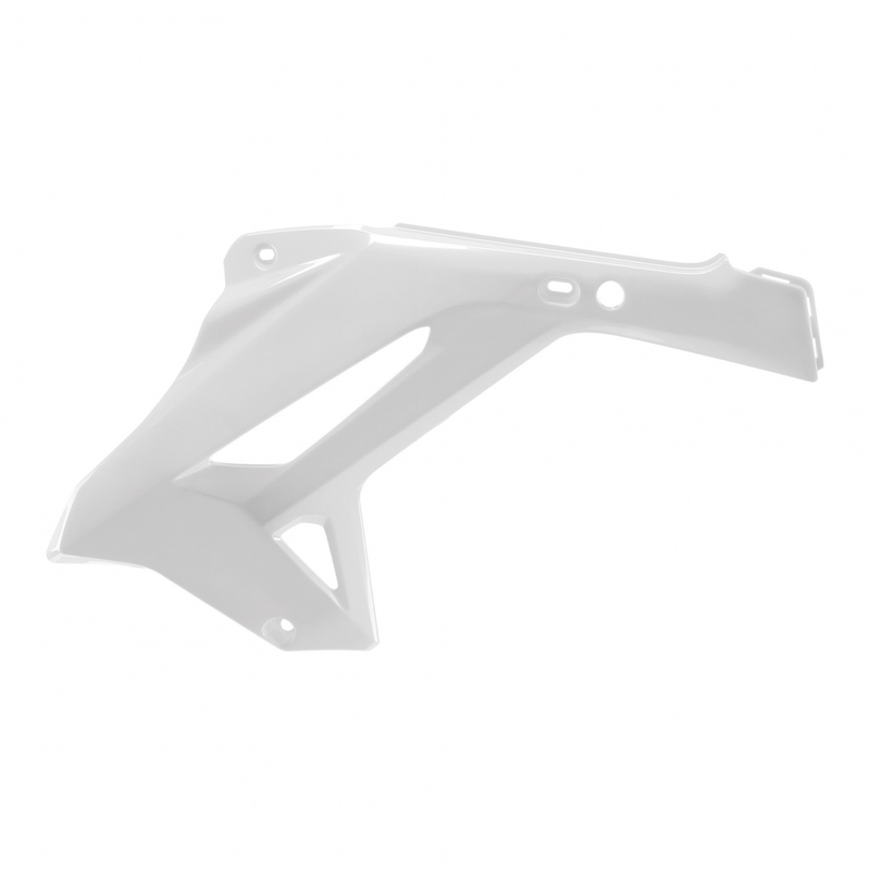 Plastové kryty chladiče POLISPORT restyling Bílá pro HONDA CR 125 R 2002-2007, HONDA CR 250 R 2002-2007