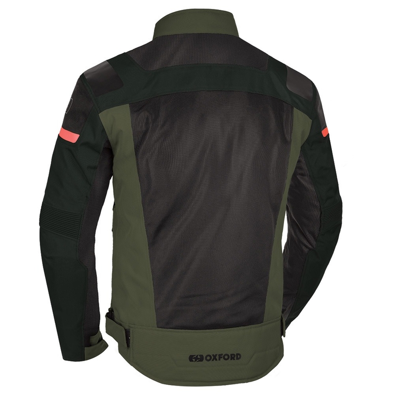Bunda na motorku Oxford Dakar D2D Air zelená