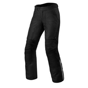 Dámské kalhoty na motorku Revit Outback 4 H2O černé zkrácené