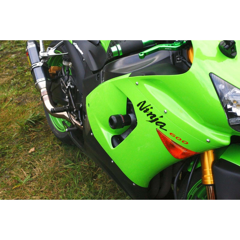 Kawasaki ZX-6R (05-06) s úpravou kapotáže Gatling