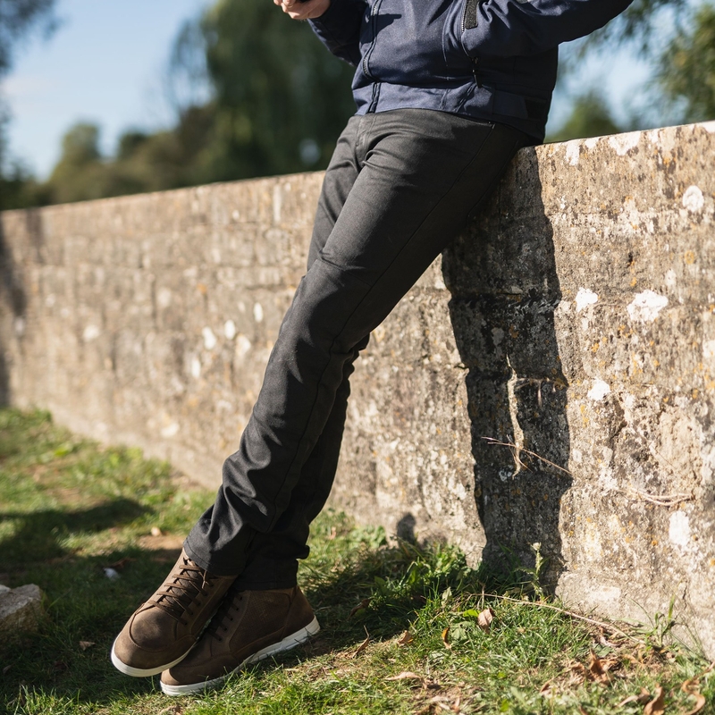 Jeansy na motorku Oxford Original Approved Jeans AA Slim fit černé