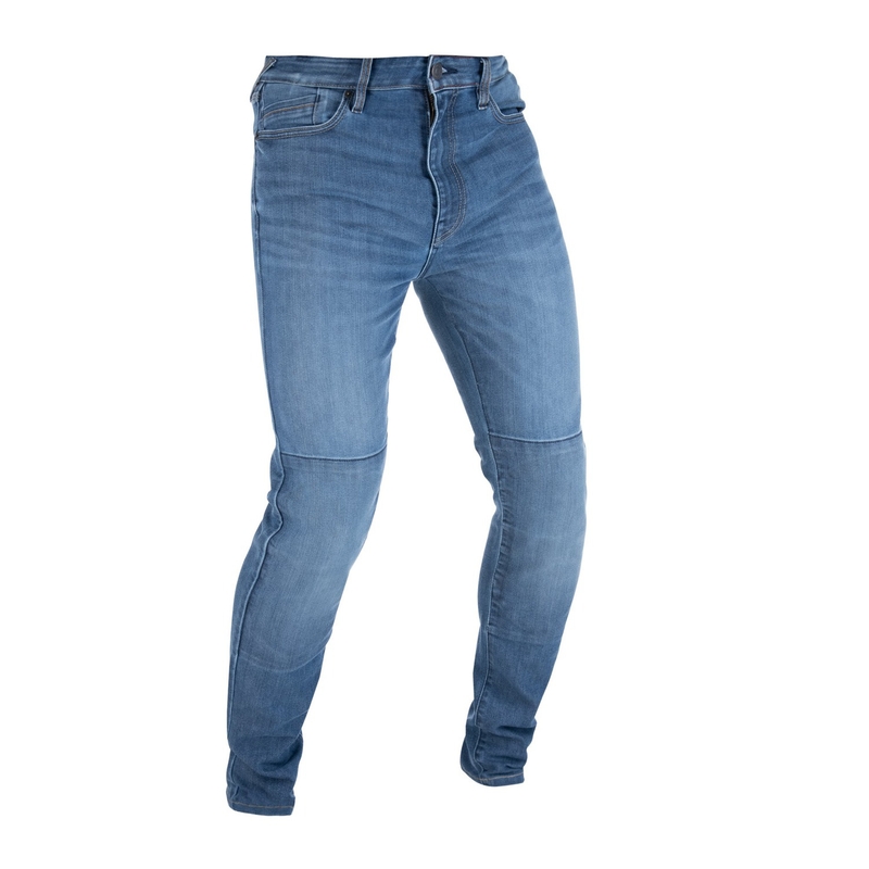 Jeansy na motorku Oxford Original Approved Jeans AA Slim fit světle modré