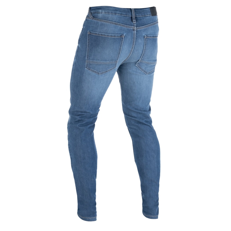 Jeansy na motorku Oxford Original Approved Jeans AA Slim fit světle modré