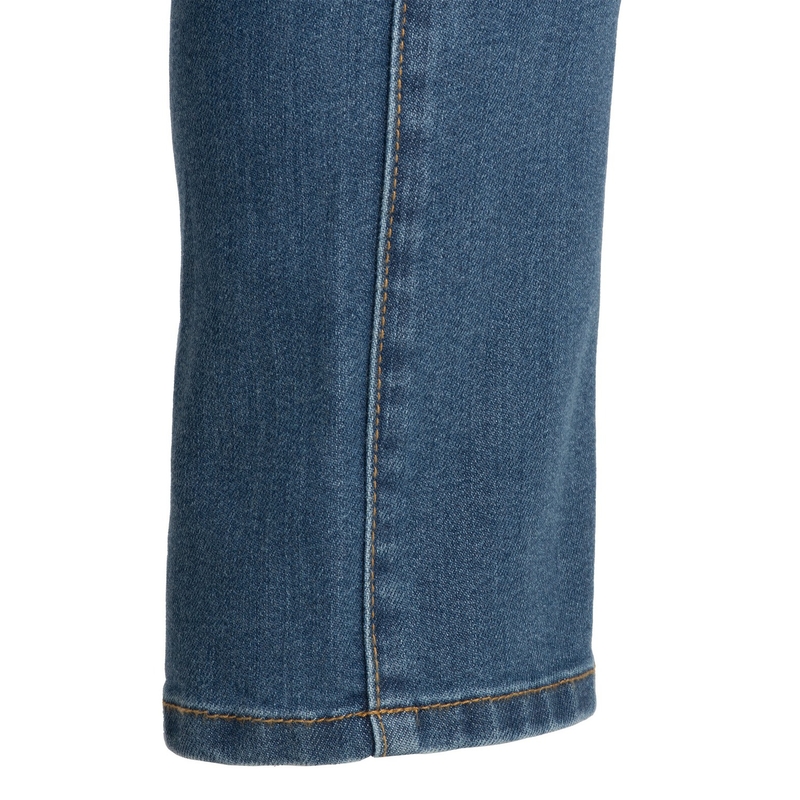 Jeansy na motorku Oxford Original Approved Jeans AA Slim fit světle modré