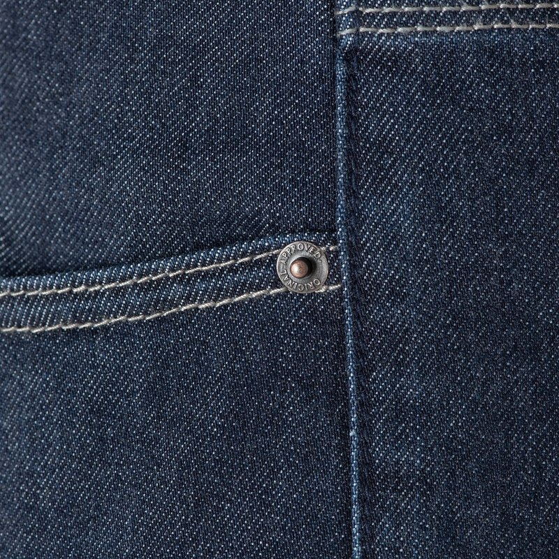 Jeansy na motorku Oxford Original Approved Jeans AA tmavě modré