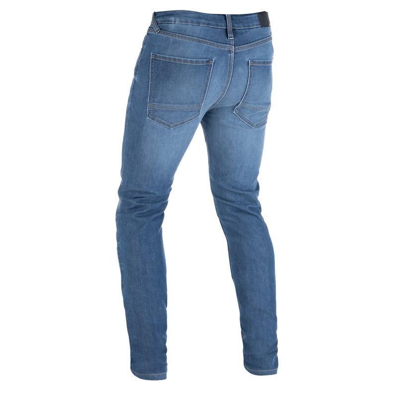 Jeansy na motorku Oxford Original Approved Jeans AA světle modré