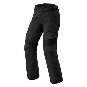 Prodloužené kalhoty na motorku Revit Poseidon 3 GTX černé