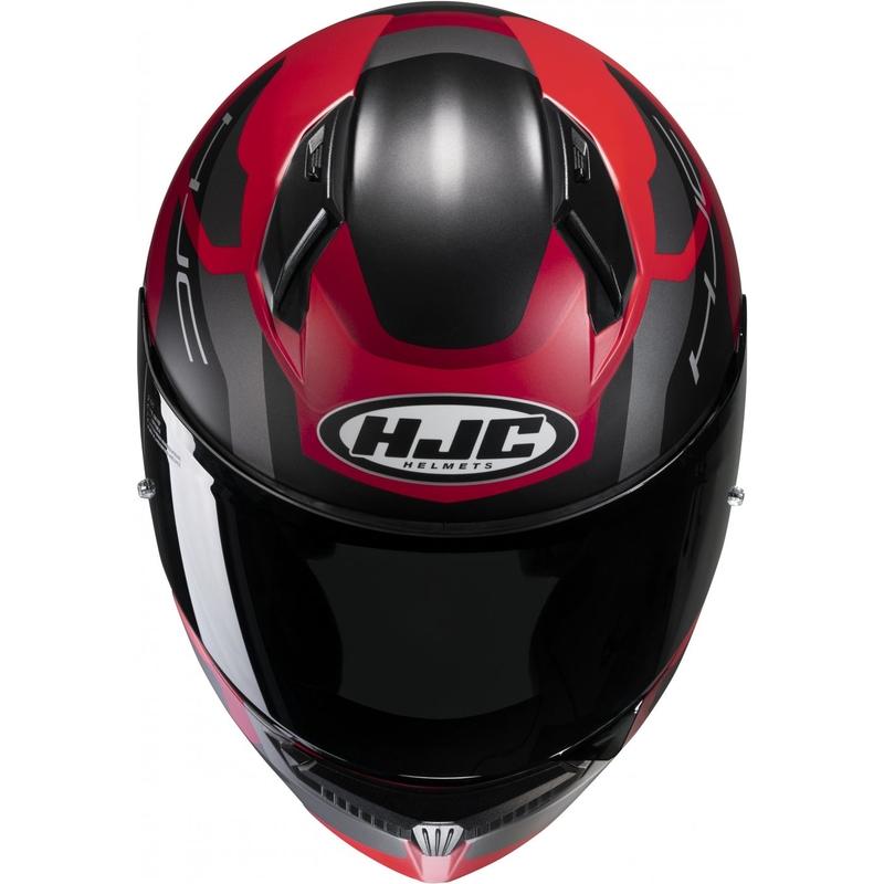 Integrální přilba na motorku HJC C10 Tins MC1SF černo-šedo-červená