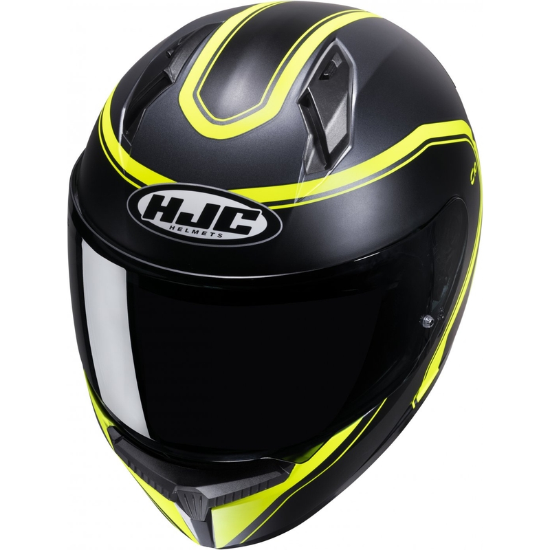 Integrální přilba na motorku HJC C10 Elie MC3HSF černo-fluo žlutá