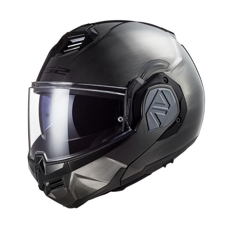 Překlápěcí přilba na motorku LS2 FF906 Advant Jeans 06 šedá
