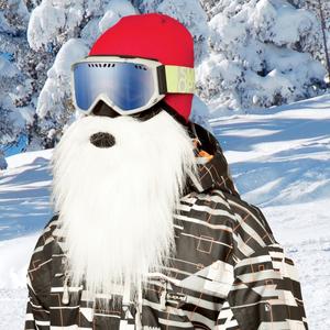 Maska Beardski Santa bílá