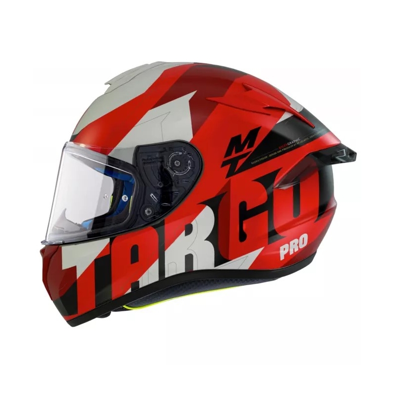 Integrální přilba na motorku MT Targo Pro Biger červená