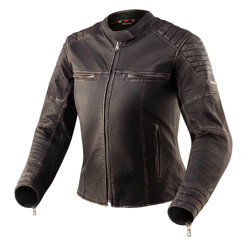 Dámská bunda na motorku Rebelhorn Hunter Pro Vintage výprodej Velikost: XS