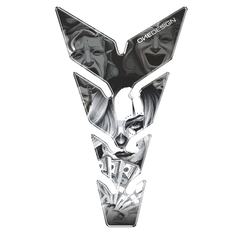 Polep palivové nádrže - tankpad Print Poker Face