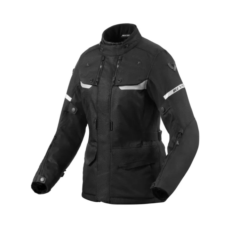 Dámská bunda na motorku Revit Outback 4 H2O černá